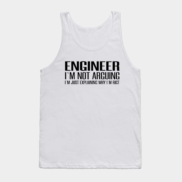 Engineer Tank Top by Nazar